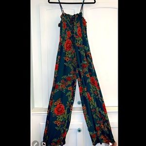 Floral Jumpsuit